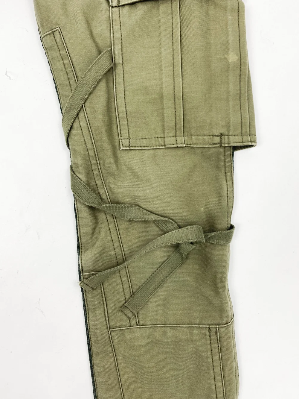 Junya Watanabe F/W 2010 green stretch cargo pants — JAMES VELORIA